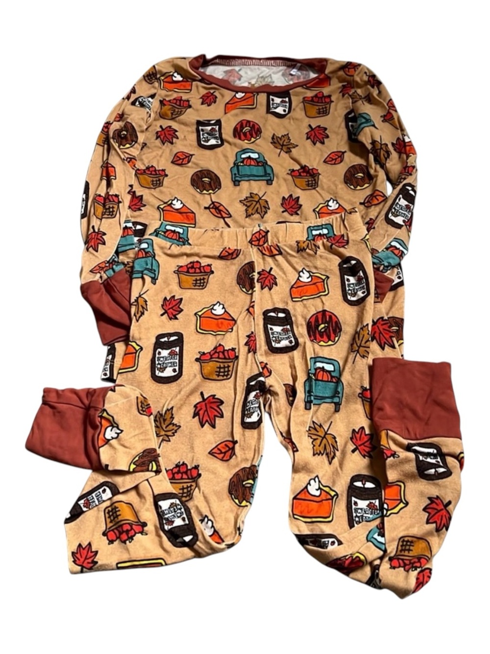 Kiki and Lulu fall bamboo pj set